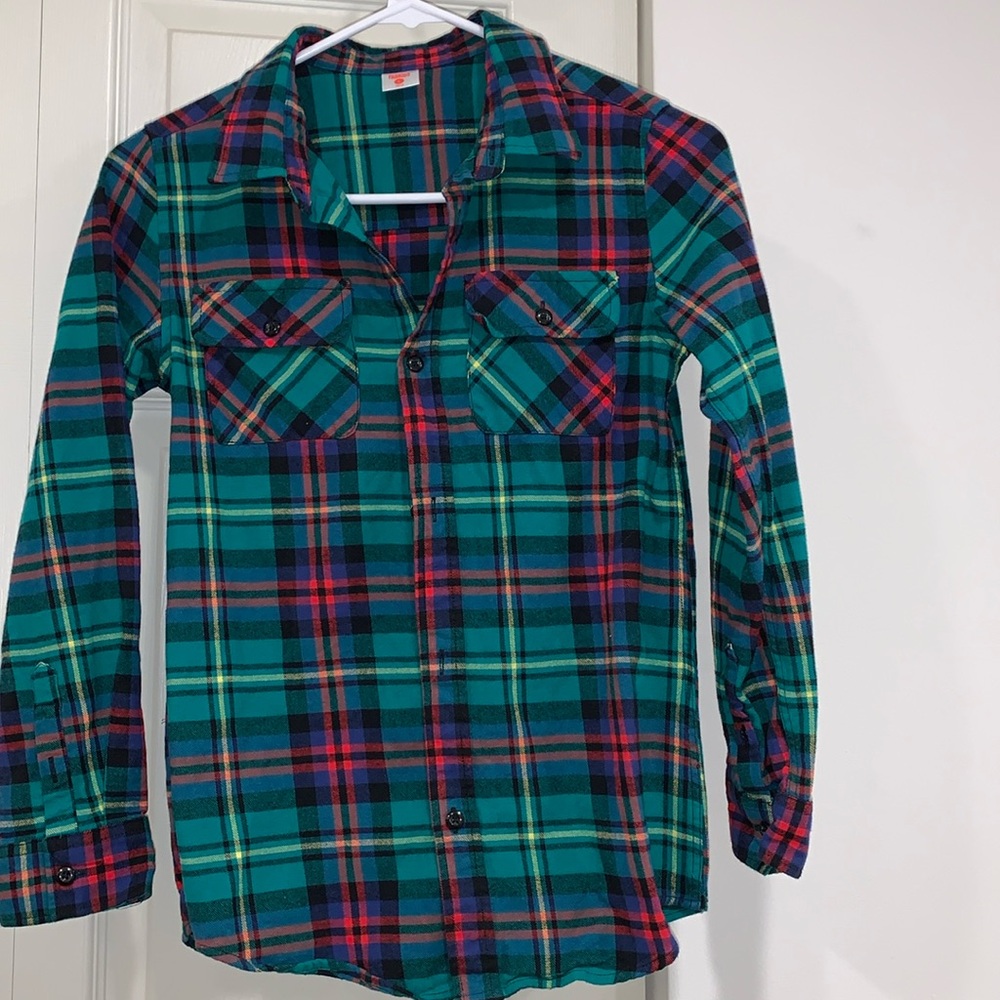 Fab kids flannel shirt